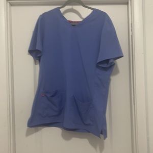 HeartSoul BreakThrough Scrub Set Ciel Blue XL